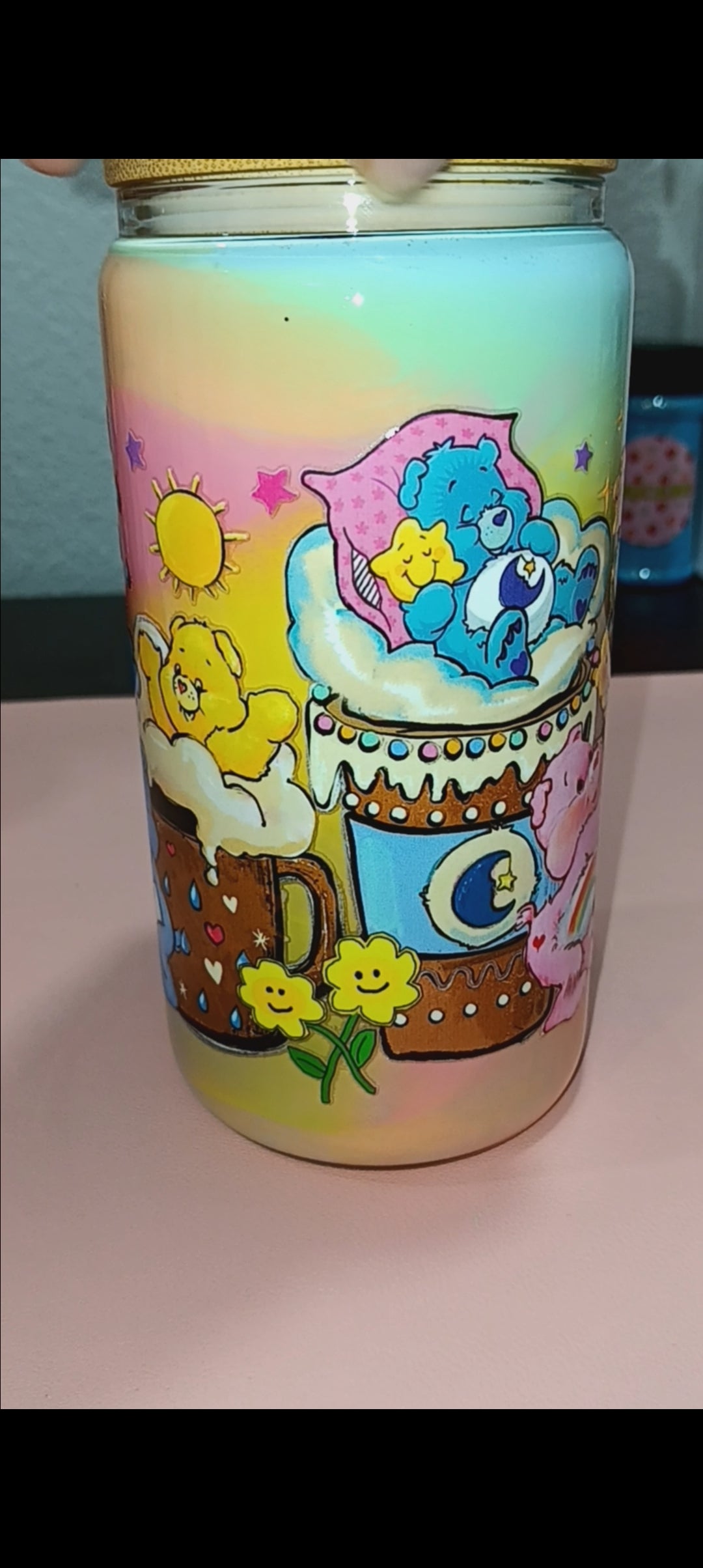 Rainbow Care Bears Cup